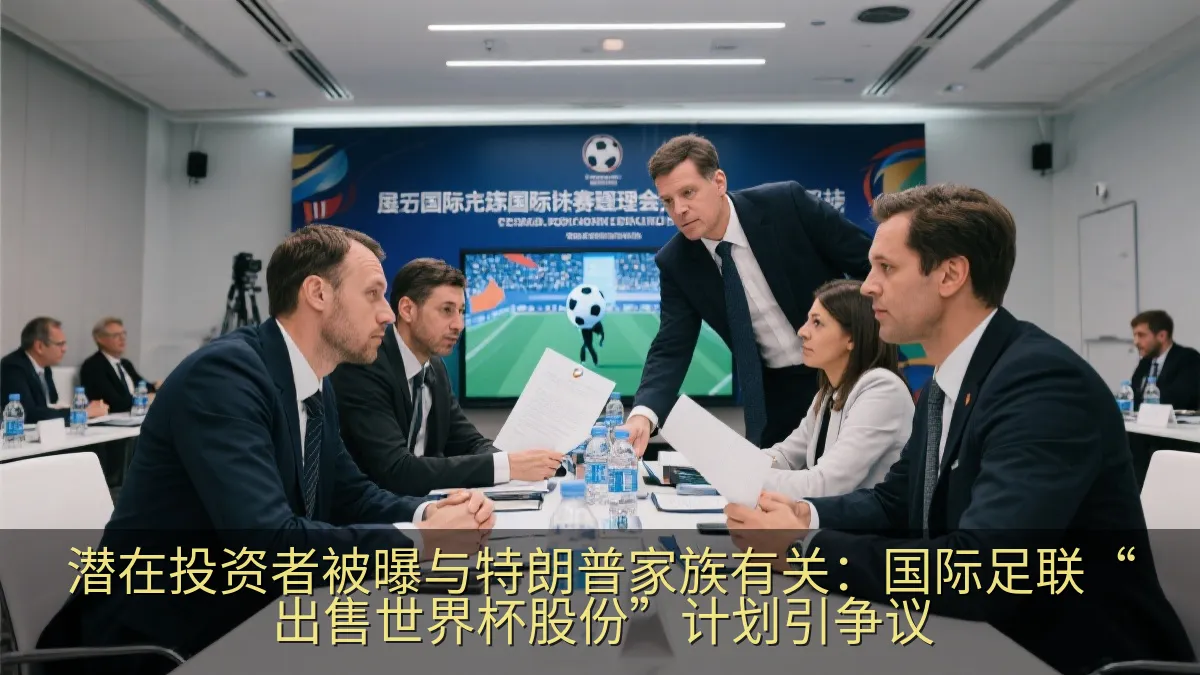 潜在投资者被曝与特朗普家族有关：国际足联“出售世界杯股份”计划引争议