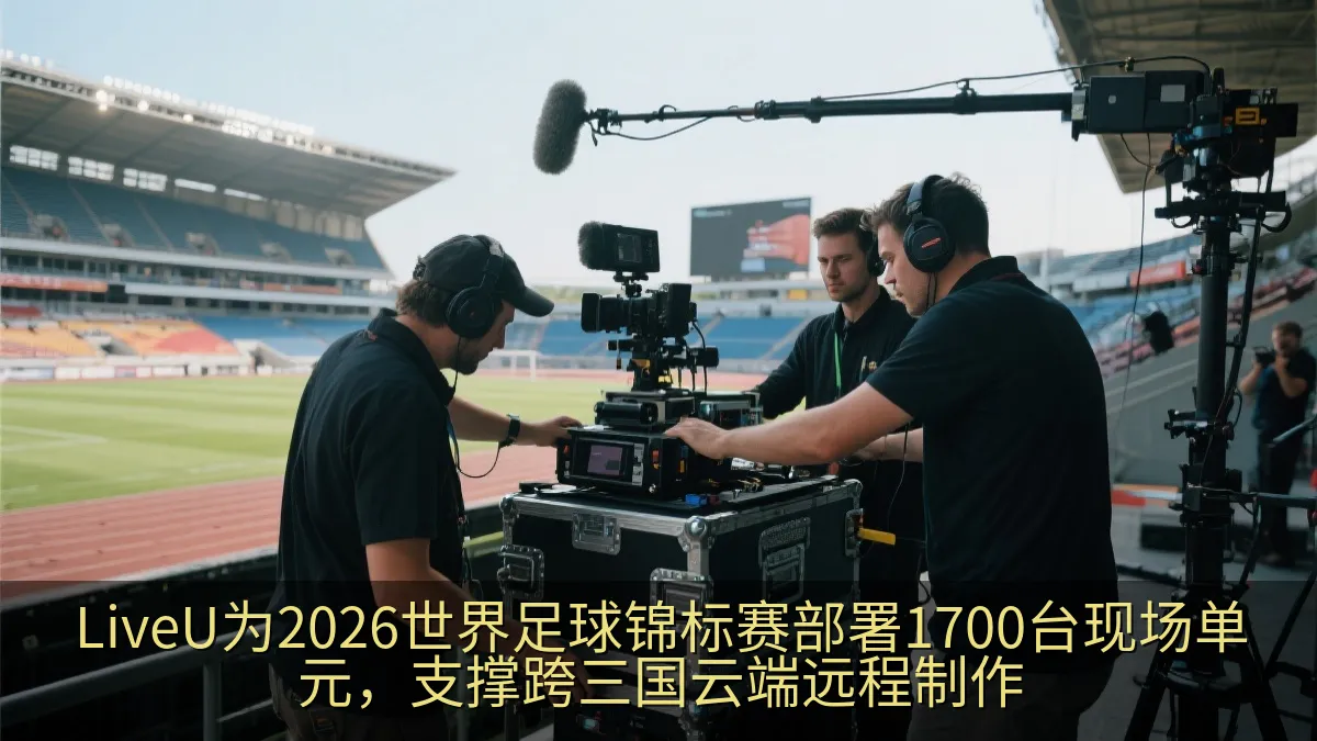 LiveU为2026世界足球锦标赛部署1700台现场单元，支撑跨三国云端远程制作