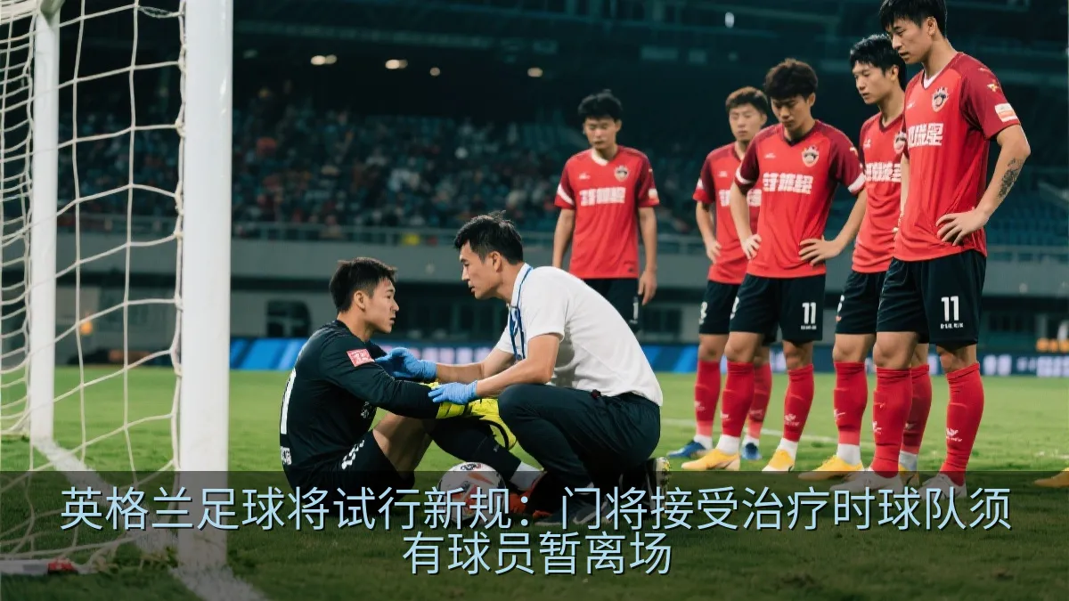 英格兰足球将试行新规：门将接受治疗时球队须有球员暂离场
