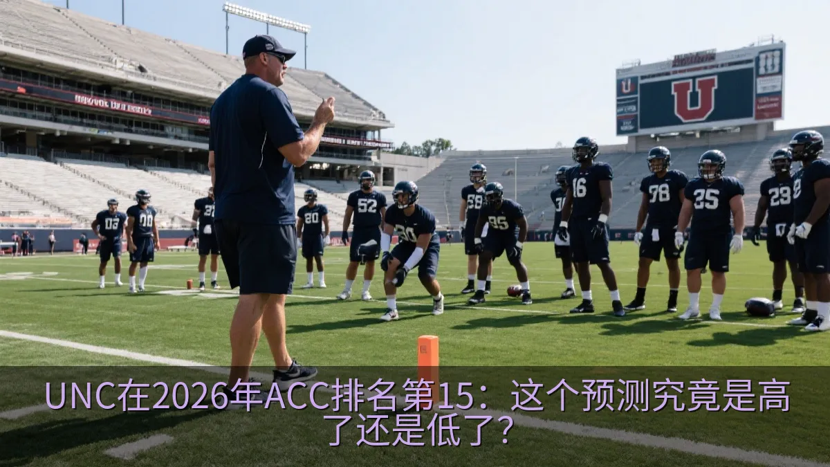 UNC在2026年ACC排名第15：这个预测究竟是高了还是低了？
